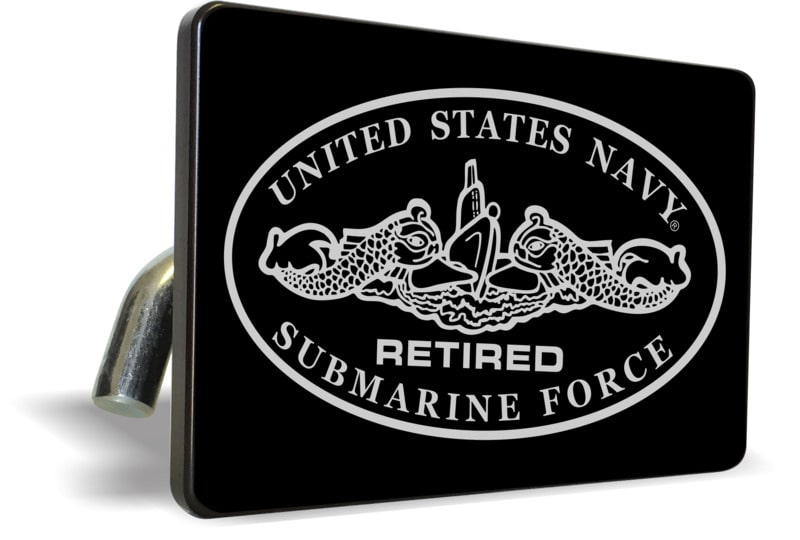U.S. Navy Retired Submarine Force - Tow Hitch Cover
